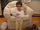Ekin is not playing, her collar bone broken :(